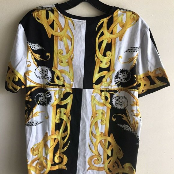 Sold Versace Baroque-Print T-shirt - Picture 6 of 11